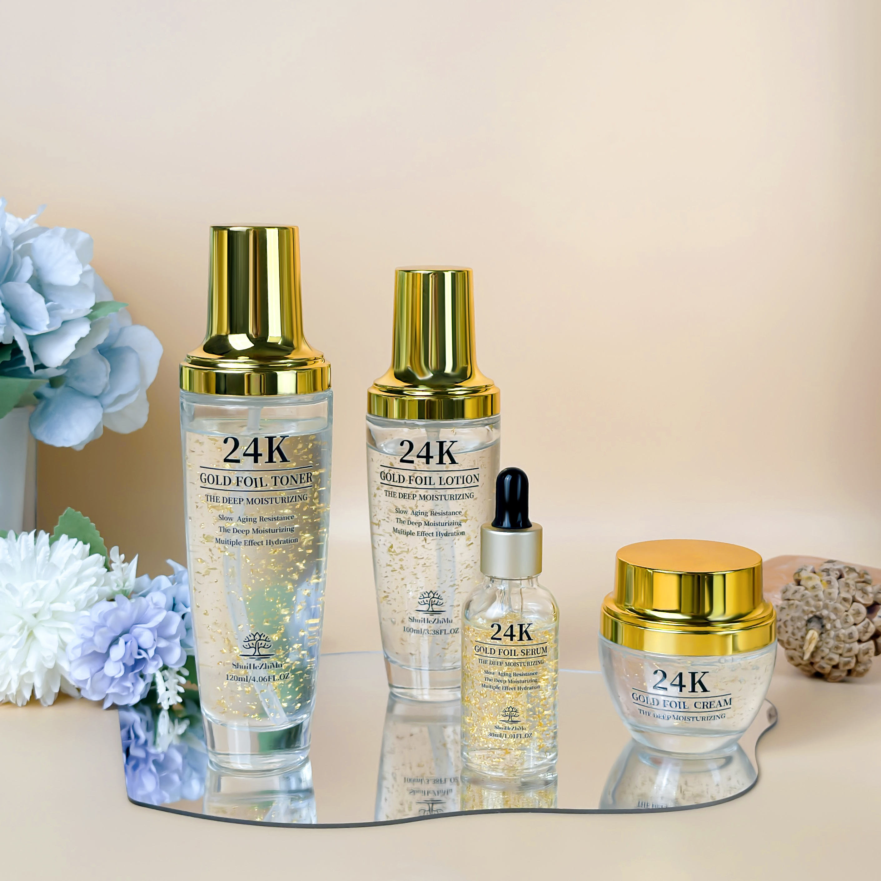 24 K skin care set