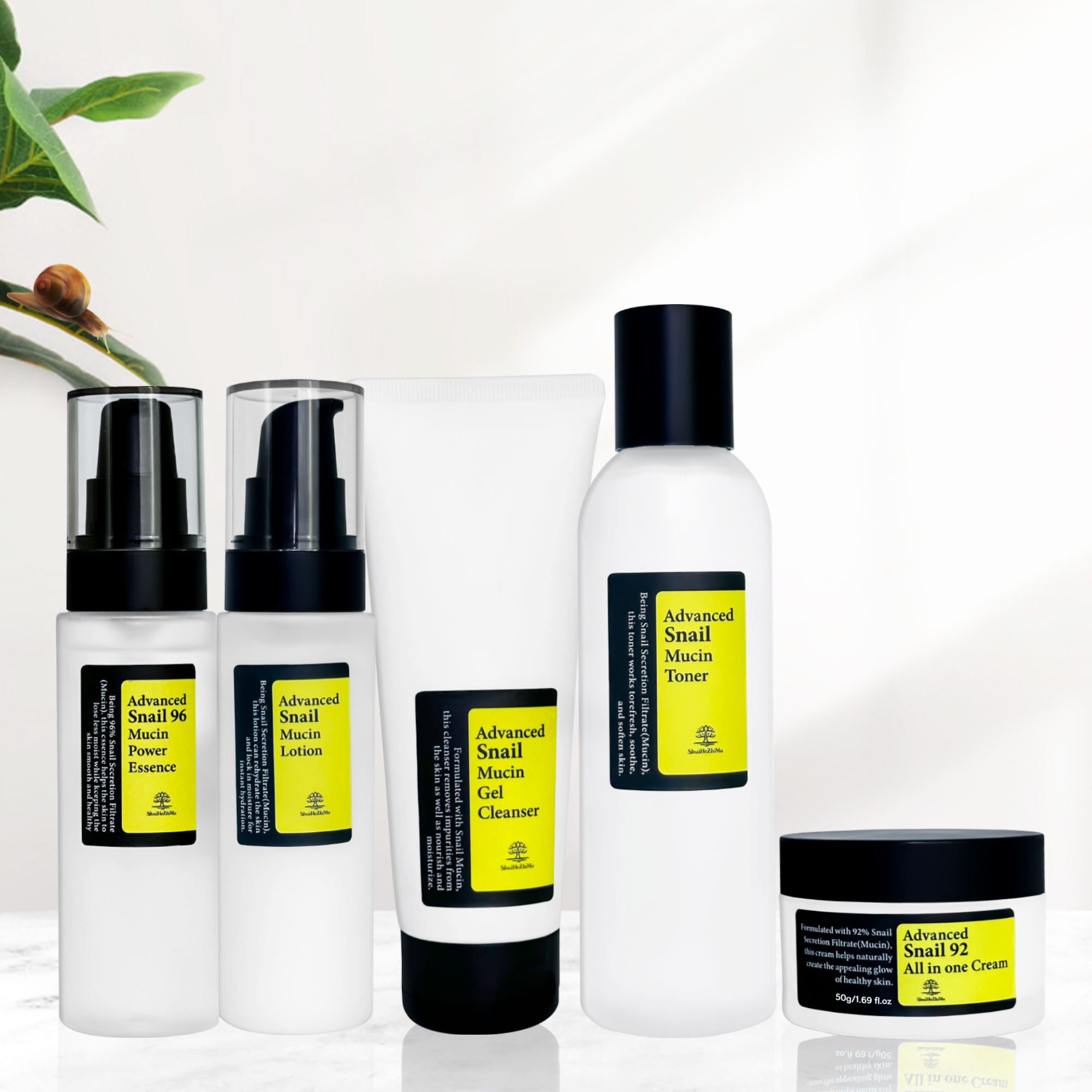 Snail skin care set
