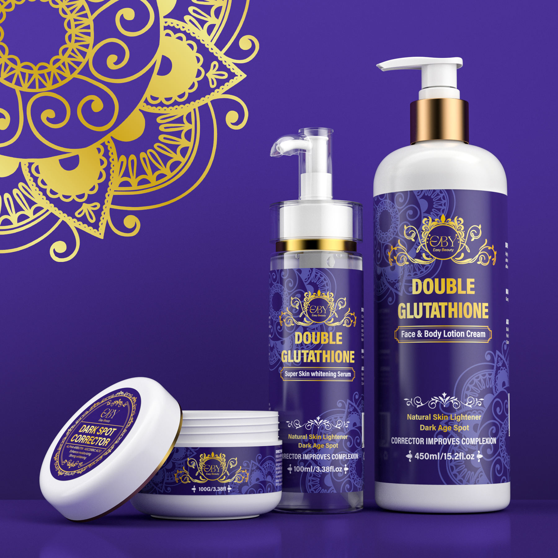Double Glutathione Skin Care Set